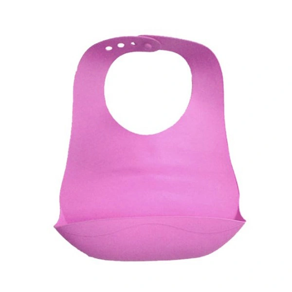 Yếm ăn cho bé nhựa nhiệt dẻo AMI 55302 - Màu hồng (từ 3 tháng) 1