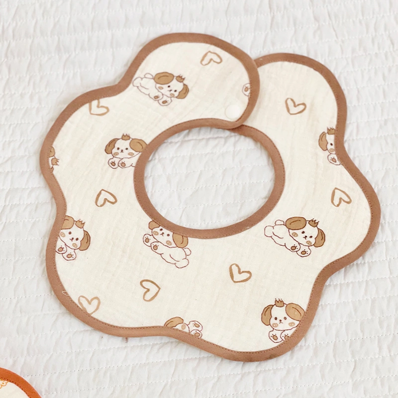 Bộ 2 yếm ăn cho bé hình vuông cotton Bessla (0 - 36 tháng) 14