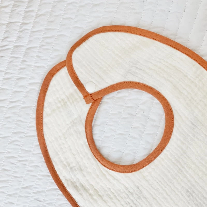 Bộ 2 yếm ăn cho bé hình vuông cotton Bessla (0 - 36 tháng) 7