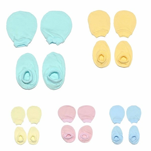 Bộ bao tay, bao chân BabyMommy - Màu ngẫu nhiên (0 - 3 tháng) 1