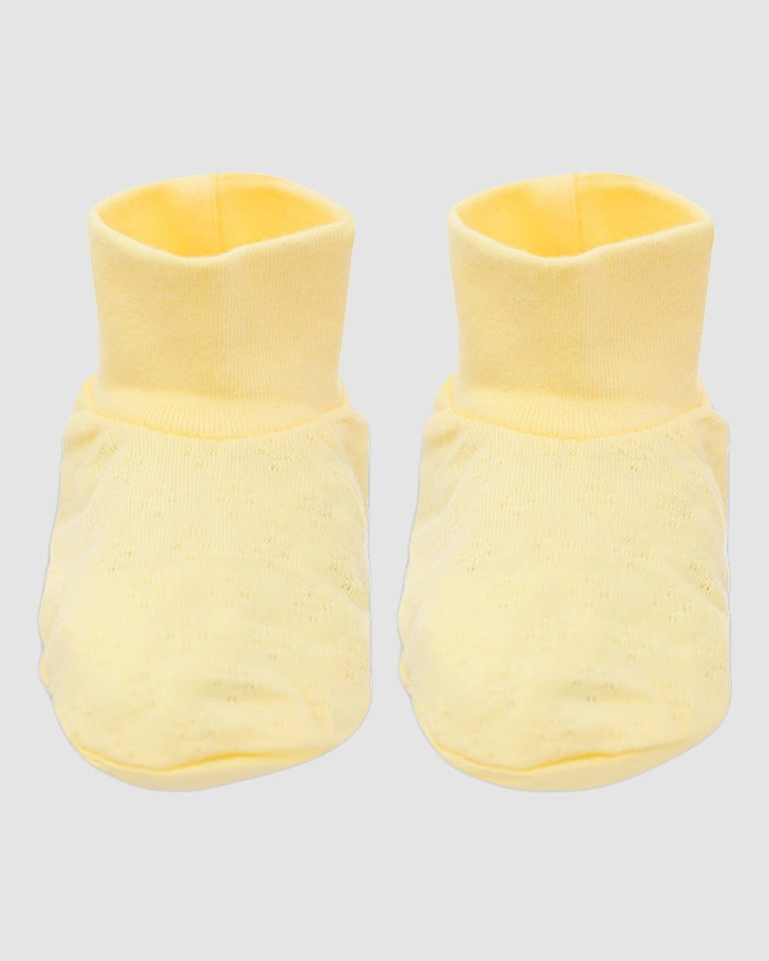 Bao chân có cổ Lullaby màu vàng (0 - 3 tháng) 2