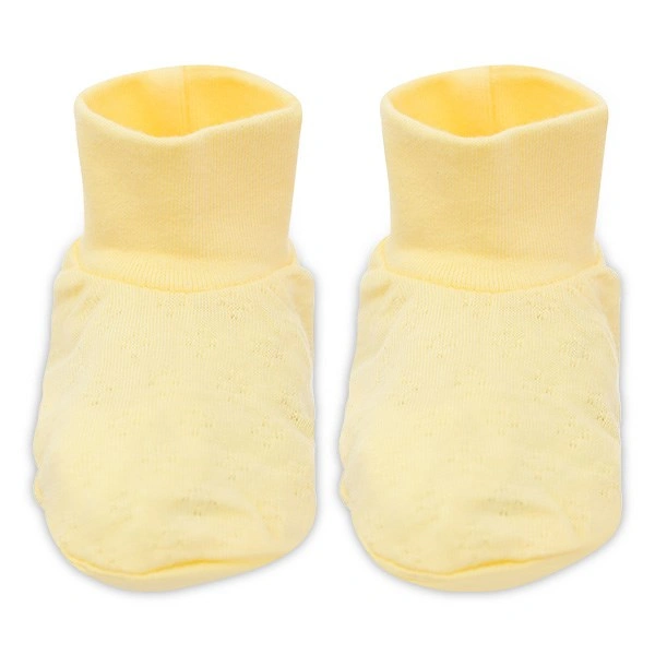 Bao chân có cổ Lullaby màu vàng (0 - 3 tháng) 1
