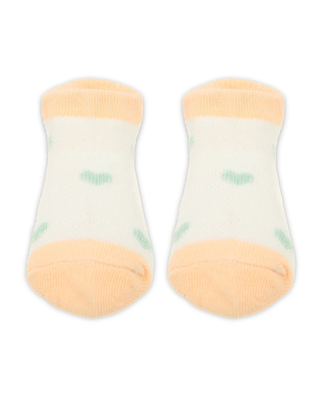 Set 5 đôi tất sơ sinh Á Châu màu hồng phấn - trắng - xanh (1 - 2 tuổi) 17