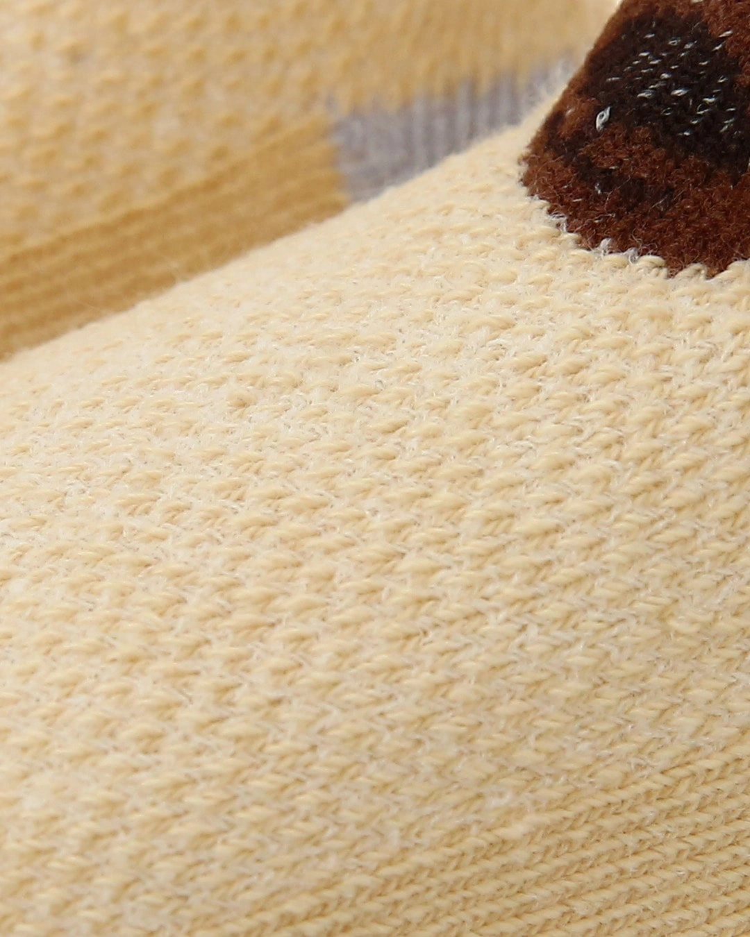 Set 5 đôi tất sơ sinh Á Châu màu nâu - trắng - xanh (1 - 2 tuổi) 21