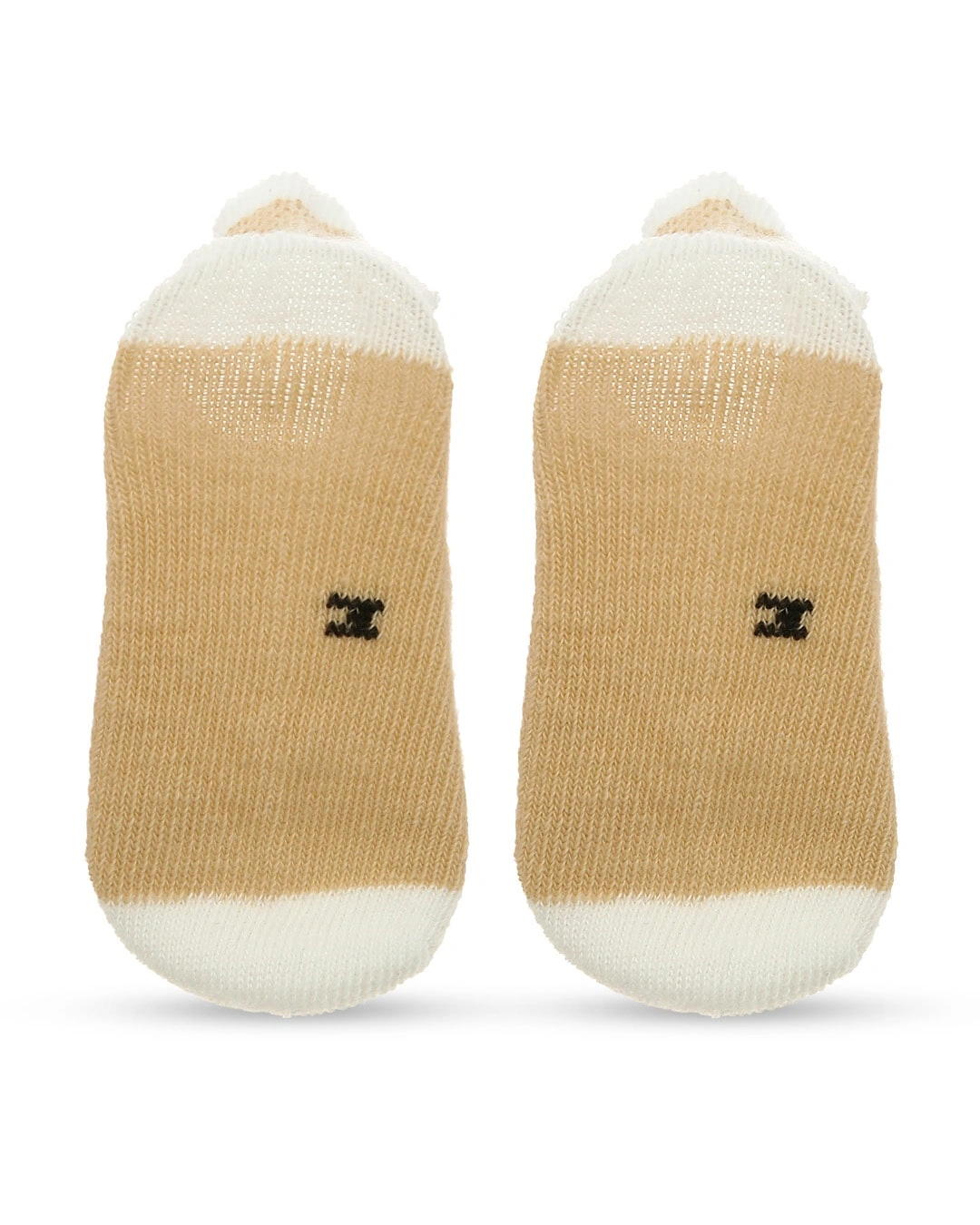 Set 5 đôi tất sơ sinh Á Châu màu nâu - trắng - xanh (1 - 2 tuổi) 23