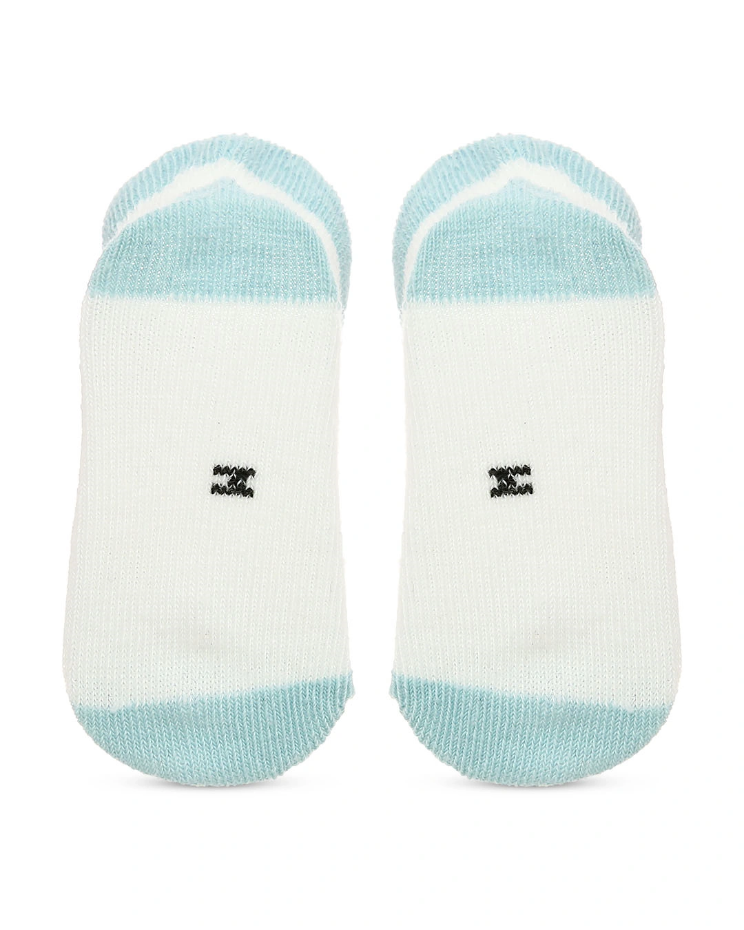 Set 5 đôi tất sơ sinh Á Châu màu xanh dương - trắng - vàng (1 - 2 tuổi) 12