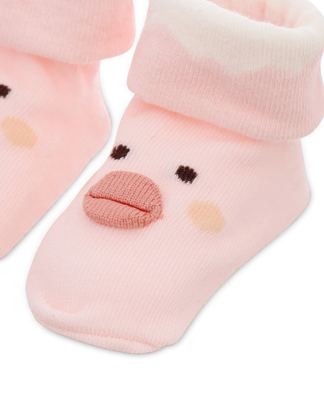 Tất sơ sinh Á Châu AC11 màu xanh - Họa tiết ngẫu nhiên (0 - 3 tháng) 12