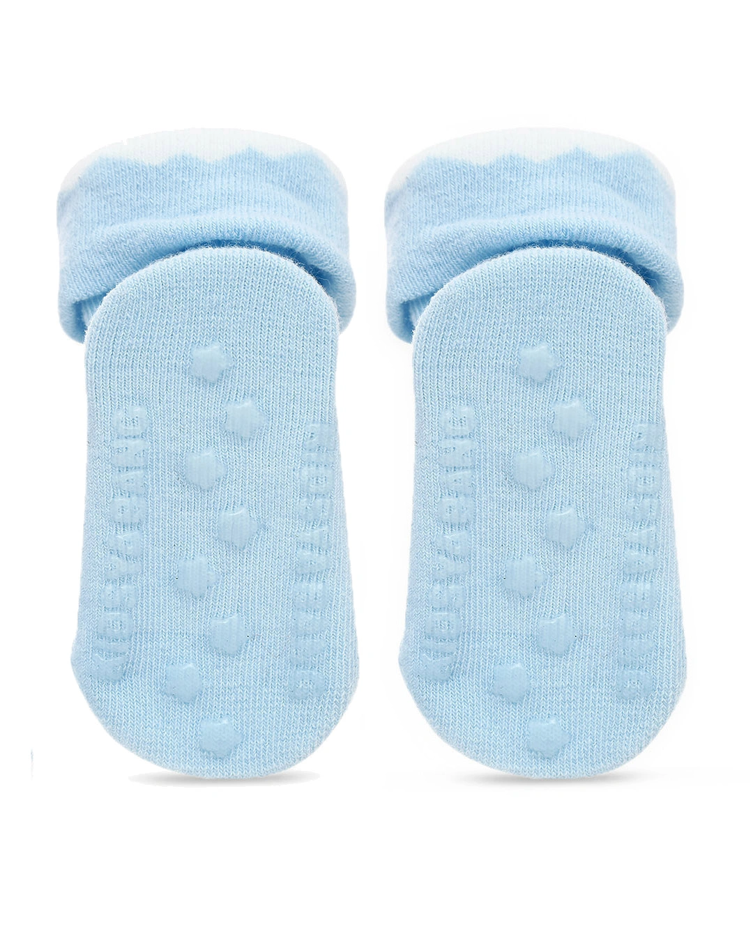 Tất sơ sinh Á Châu AC11 màu xanh - Họa tiết ngẫu nhiên (0 - 3 tháng) 3