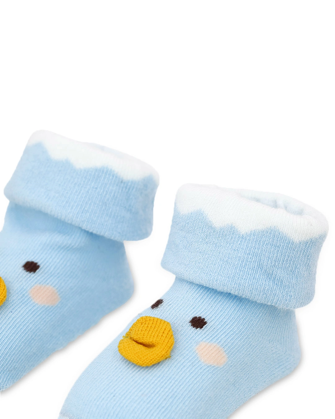 Tất sơ sinh Á Châu AC11 màu xanh - Họa tiết ngẫu nhiên (0 - 3 tháng) 4