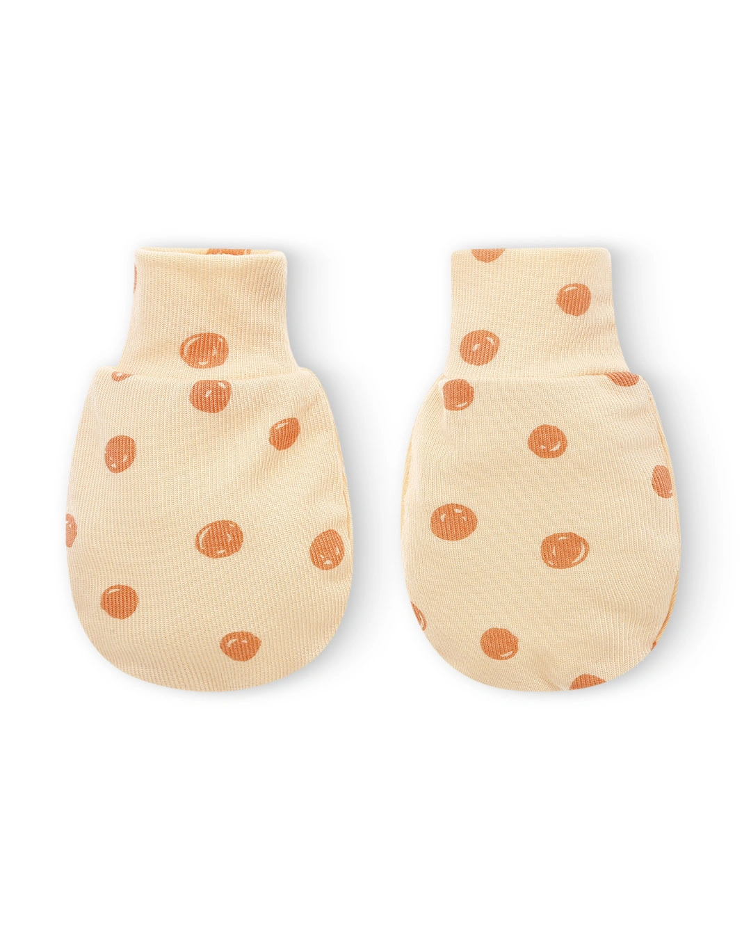 Bộ bao tay, bao chân Lullaby NH208V màu be (từ 0 - 3 tháng) 3