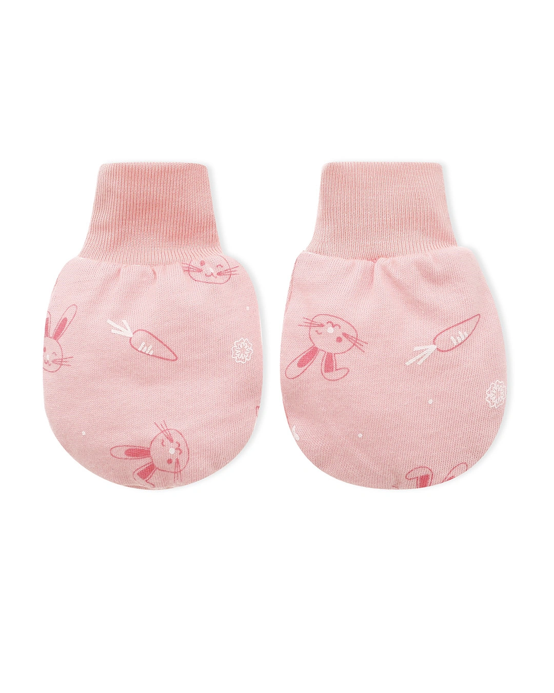 Bộ bao tay, bao chân có cổ Lullaby NH206V màu hồng (từ 0 - 3 tháng) 3