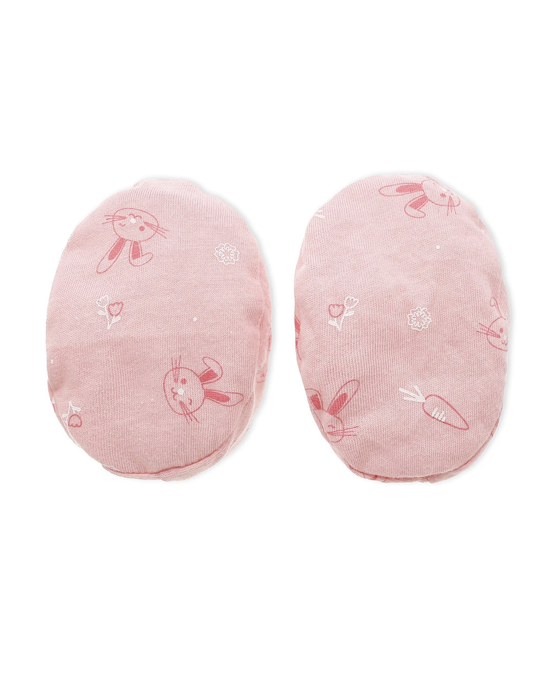 Bộ bao tay, bao chân có cổ Lullaby NH206V màu hồng (từ 0 - 3 tháng) 8