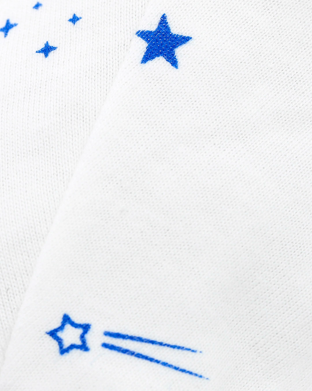 Bộ bao tay, bao chân sao băng IQ Baby màu trắng (0 - 3 tháng) 8