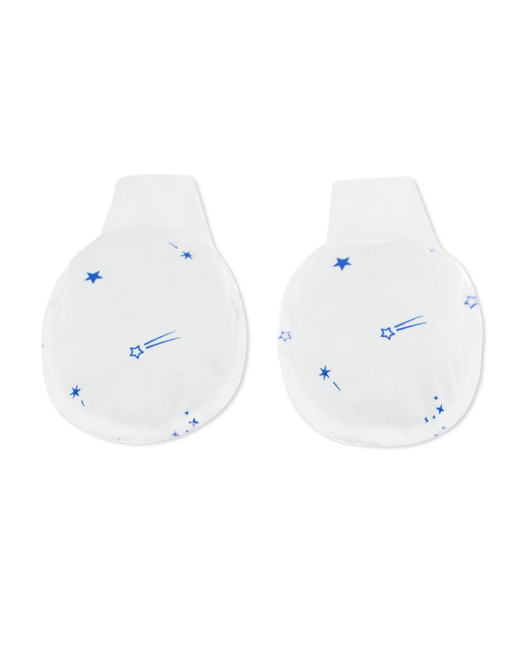 Bộ bao tay, bao chân sao băng IQ Baby màu trắng (0 - 3 tháng) 2