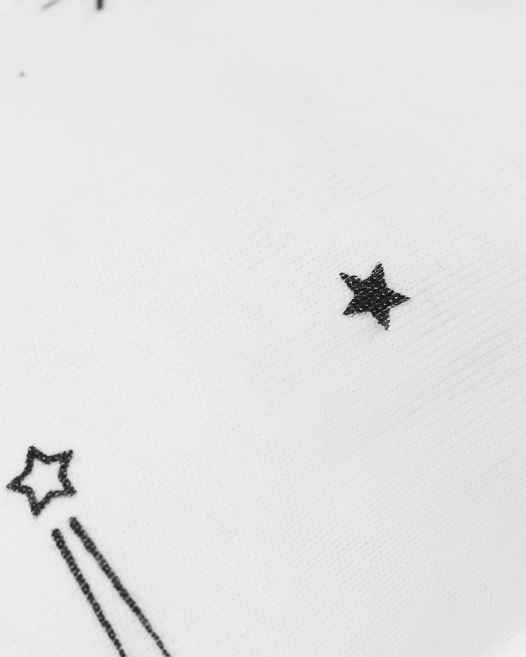 Bộ bao tay, bao chân in cây thông IQ Baby màu trắng (0 - 3 tháng) 13