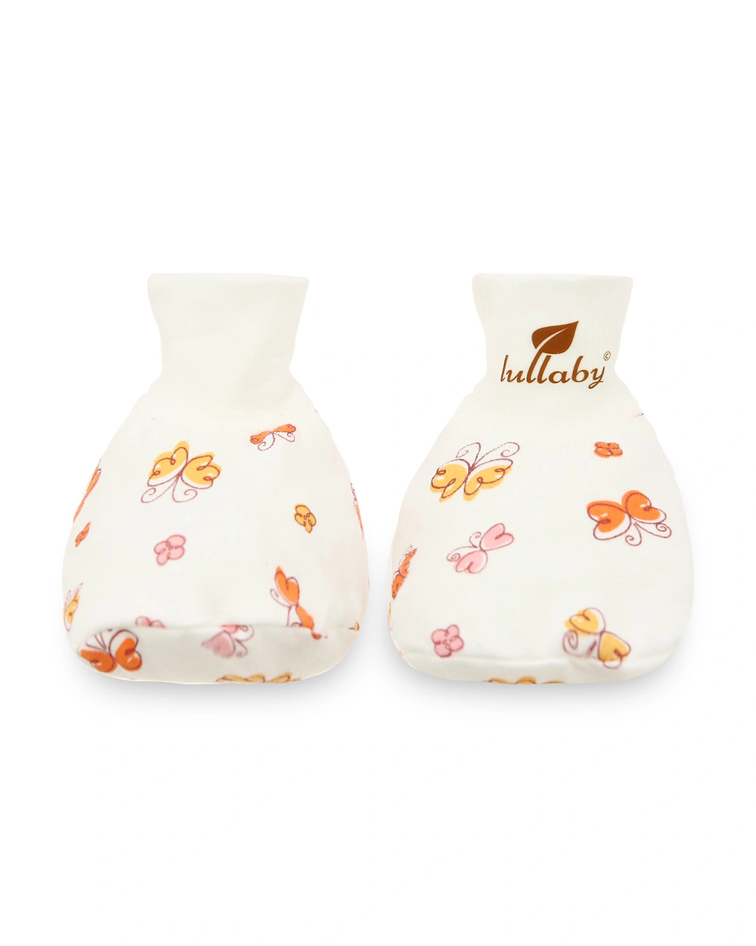 Bộ bao tay, bao chân in hình robot Lullaby NH284V màu trắng (0 - 3 tháng) 36