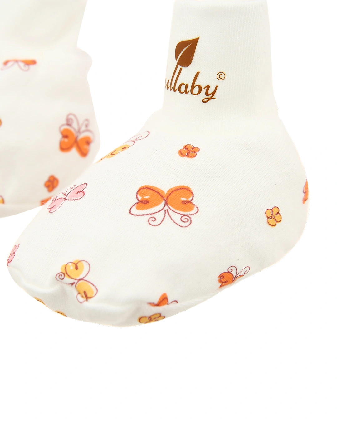 Bộ bao tay, bao chân in hình robot Lullaby NH284V màu trắng (0 - 3 tháng) 38