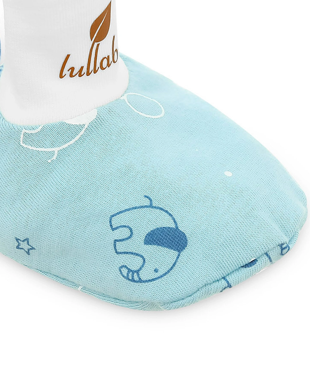 Bộ bao tay, bao chân in hình robot Lullaby NH284V màu trắng (0 - 3 tháng) 29