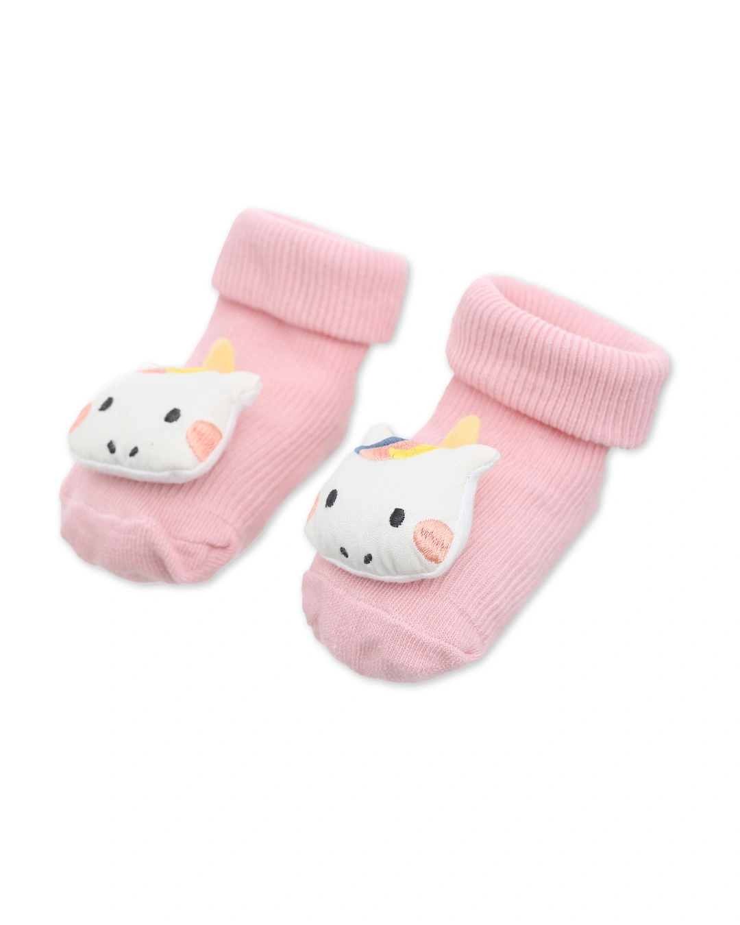 Set 2 đôi tất sơ sinh có cổ Á Châu YB511 - Màu ngẫu nhiên (0 - 18 tháng) 14