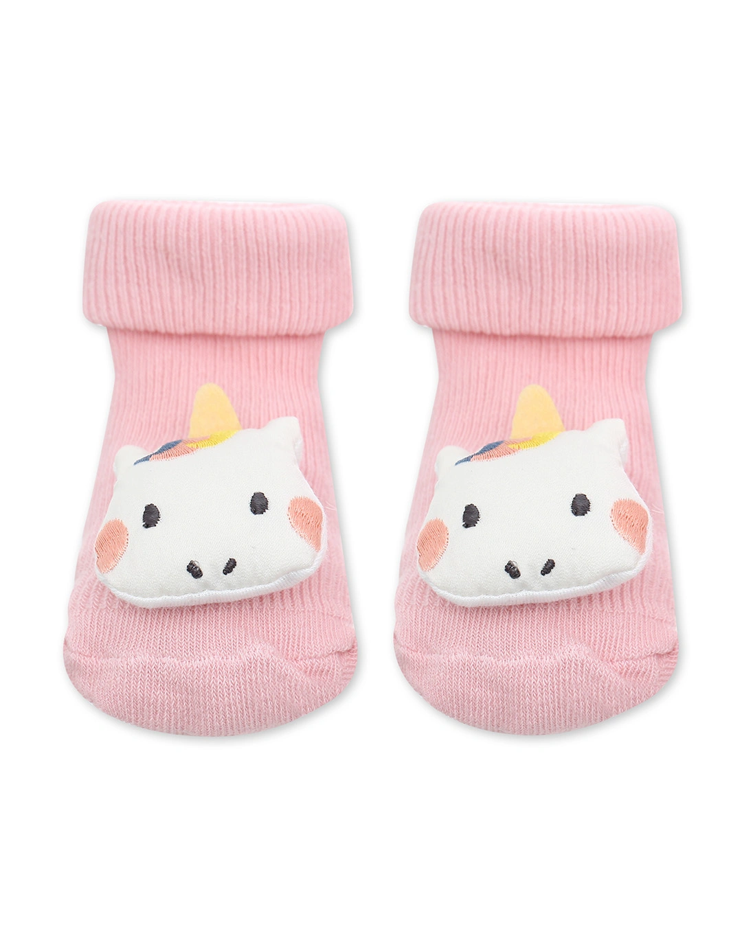 Set 2 đôi tất sơ sinh có cổ Á Châu YB511 - Màu ngẫu nhiên (0 - 18 tháng) 15