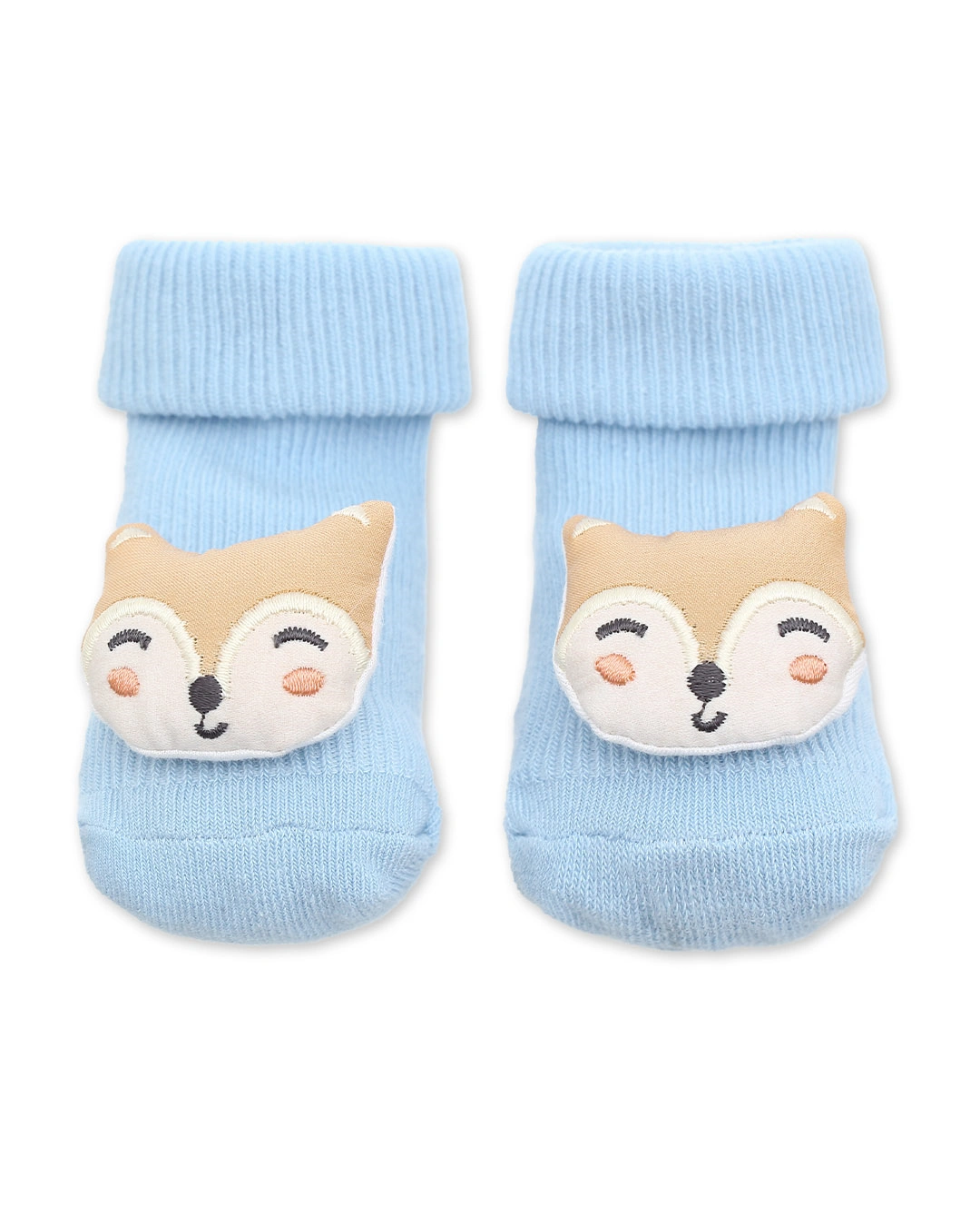 Set 2 đôi tất sơ sinh có cổ Á Châu YB511 - Màu ngẫu nhiên (0 - 18 tháng) 3