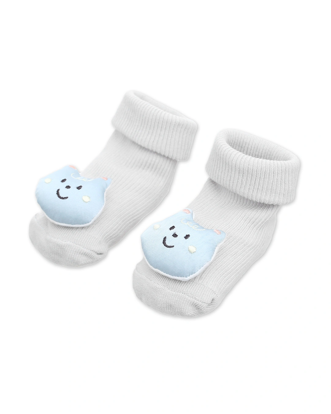 Set 2 đôi tất sơ sinh có cổ Á Châu YB511 - Màu ngẫu nhiên (0 - 18 tháng) 5