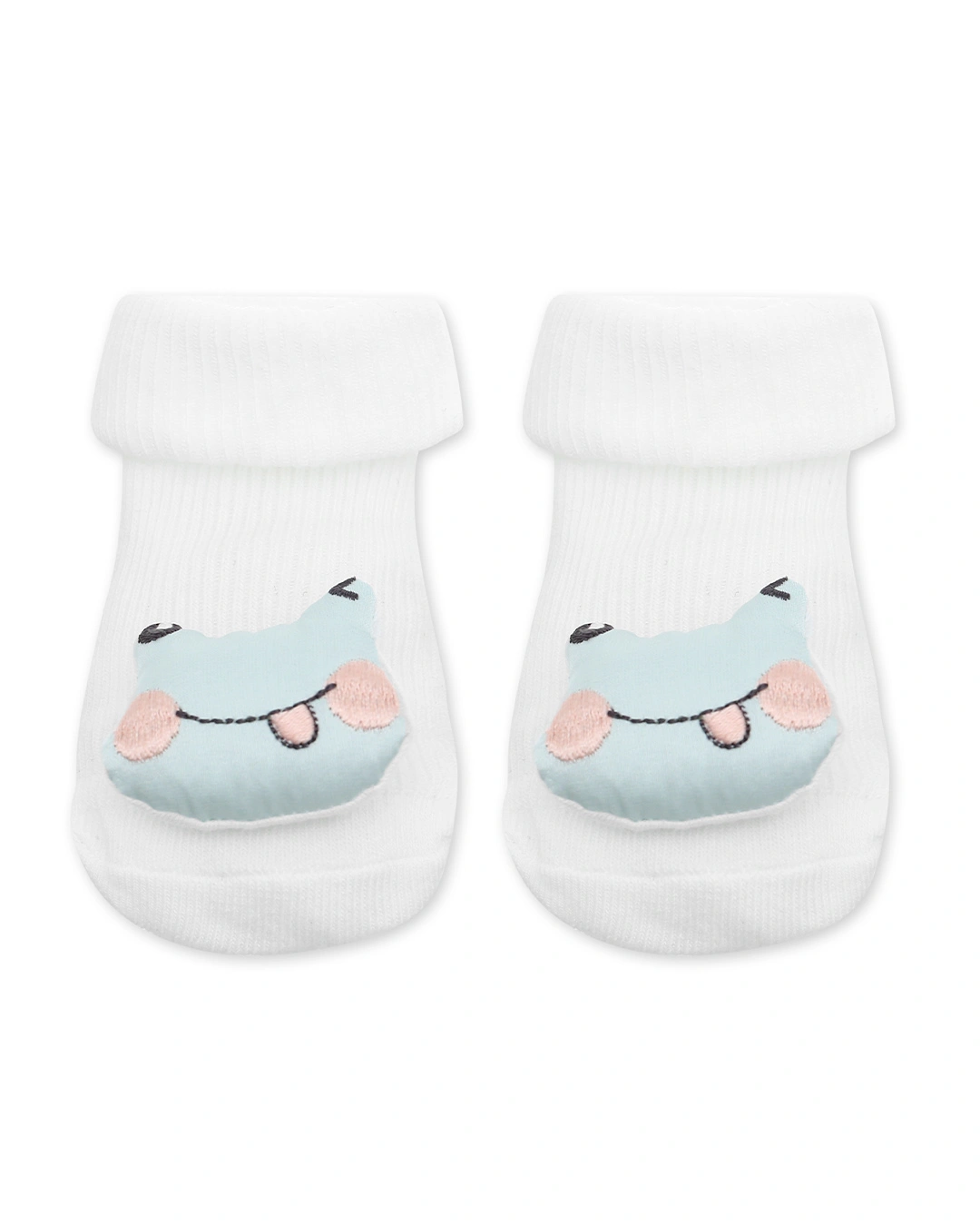 Set 2 đôi tất sơ sinh có cổ Á Châu YB511 - Màu ngẫu nhiên (0 - 18 tháng) 9