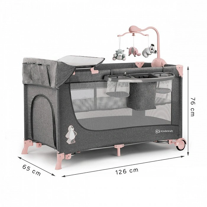 Nôi cũi Kinderkraft KK.JOY-W.ACCE (từ 0 tháng) [Hàng trưng bày - không kèm thùng] 7