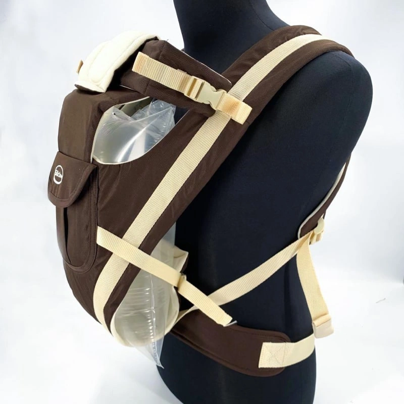 Địu em bé 4 tư thế Gluck Baby GP708 - Màu xám (0 - 18 tháng) 6