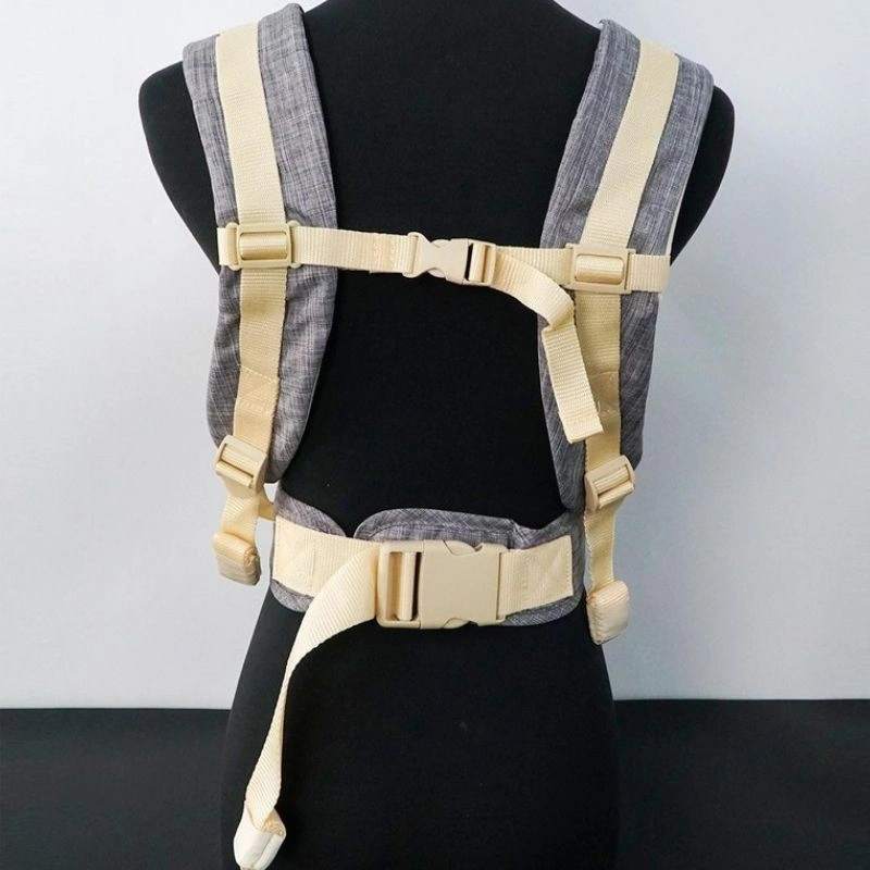 Địu em bé 4 tư thế Gluck Baby GP708 - Màu xám (0 - 18 tháng) 3