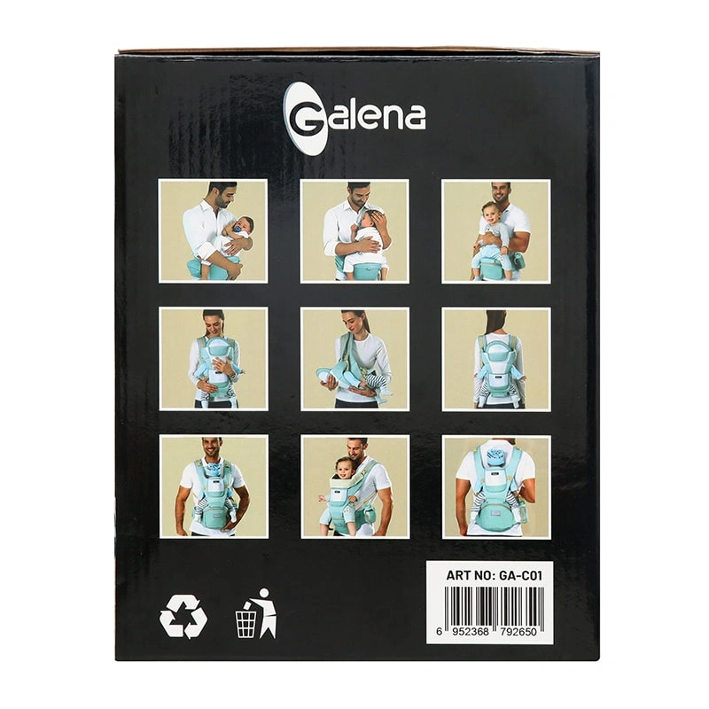 Địu em bé 8 tư thế Galena GA-C01 - Màu ngẫu nhiên (0 - 3 tuổi) 13
