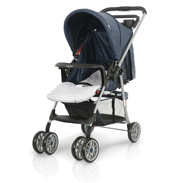 Xe đẩy 2 chiều gấp gọn Gluck Baby C8M (0 - 5 tuổi) - Màu xanh navy [Hàng trưng bày - không kèm thùng] 1