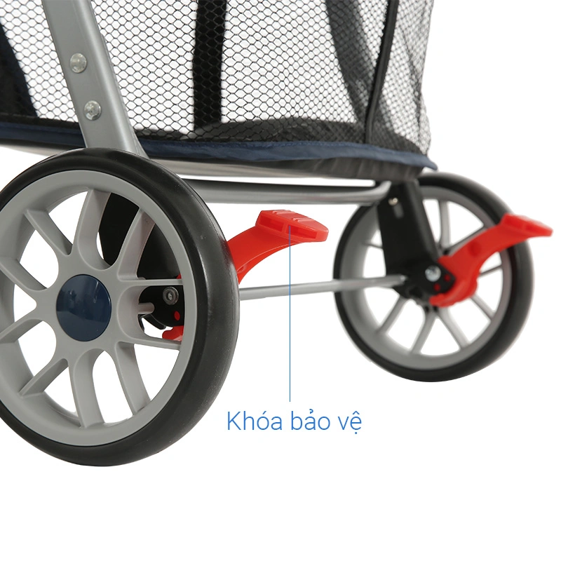 Xe đẩy 2 chiều gấp gọn Gluck Baby C8M (0 - 5 tuổi) - Màu xanh navy [Hàng trưng bày - không kèm thùng] 14