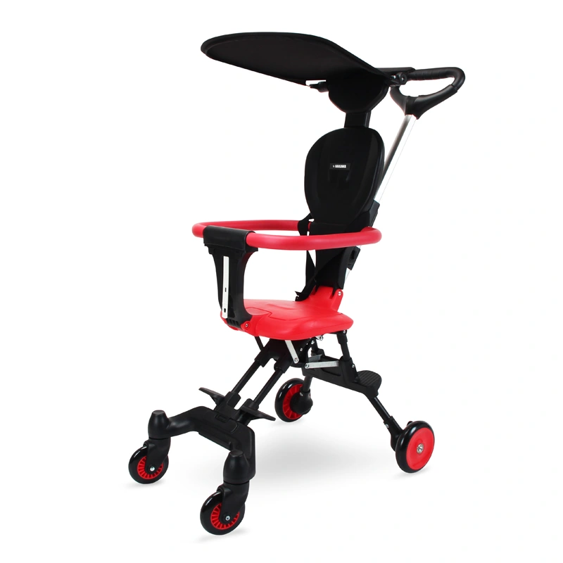 Xe đẩy 2 chiều gấp gọn HAKAWA HK-B07 (7 - 36 tháng) - Màu đỏ 1
