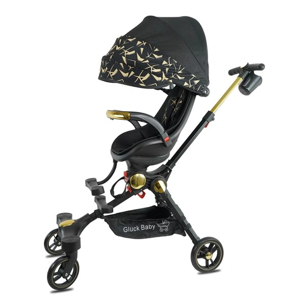 Xe đẩy 2 chiều gấp gọn Gluck Baby G8 (dưới 6 tuổi) - Màu bạc 6