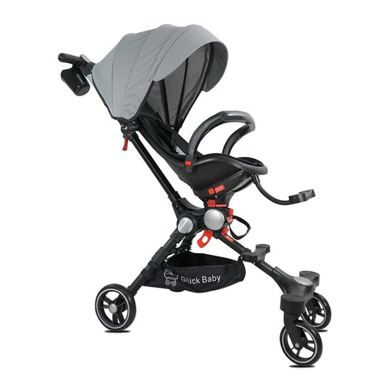 Xe đẩy 2 chiều gấp gọn Gluck Baby G8 (dưới 6 tuổi) - Màu bạc 2