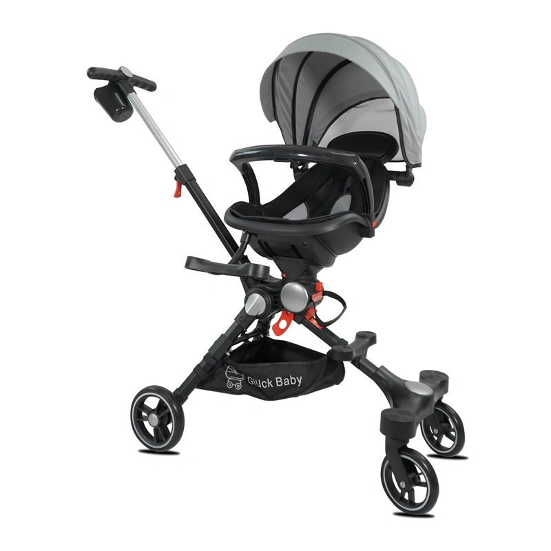 Xe đẩy 2 chiều gấp gọn Gluck Baby G8 (dưới 6 tuổi) - Màu bạc 3