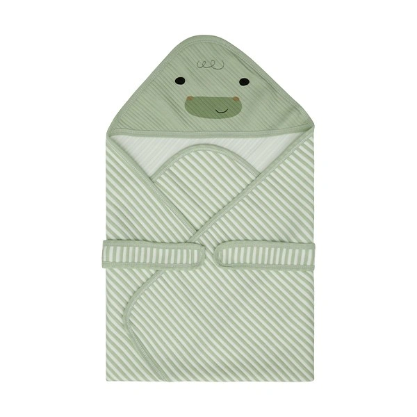 Khăn quấn TOP KIDS cotton xanh lá