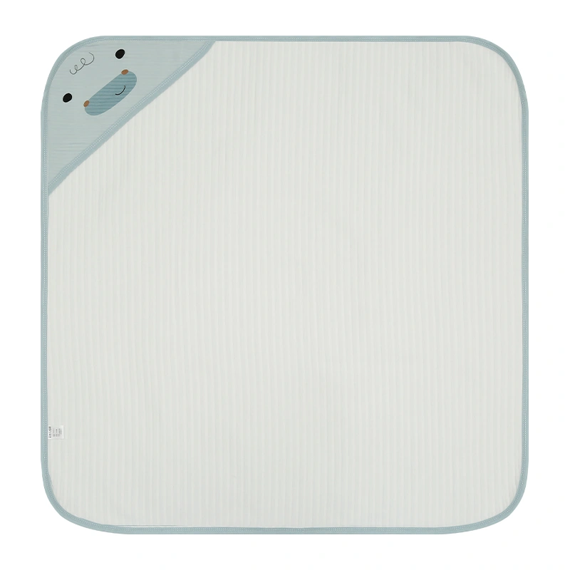 Khăn quấn cotton TOP KIDS 90x90 cm - Gấu hồng 45