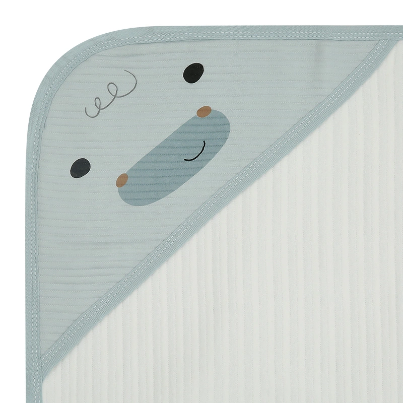 Khăn quấn cotton TOP KIDS 90x90 cm - Gấu hồng 46