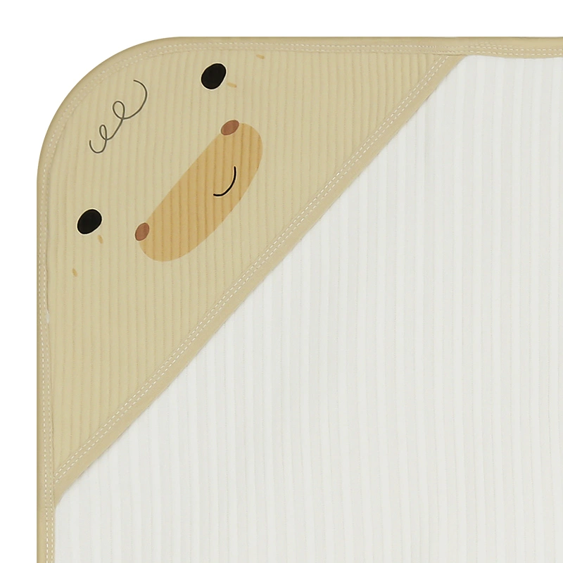 Khăn quấn cotton TOP KIDS 90x90 cm - Gấu hồng 11