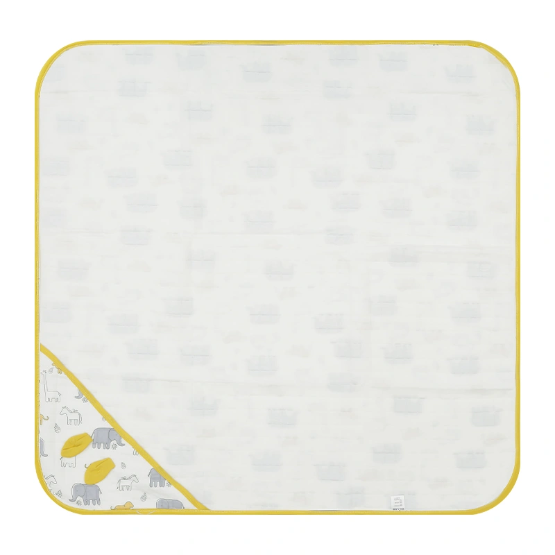 Khăn quấn cotton TOP KIDS 90x90 cm - Gấu hồng 38