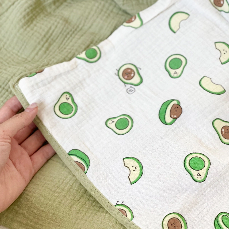 Khăn quấn cotton Bessla 70x70 cm - Cún trái tim 18