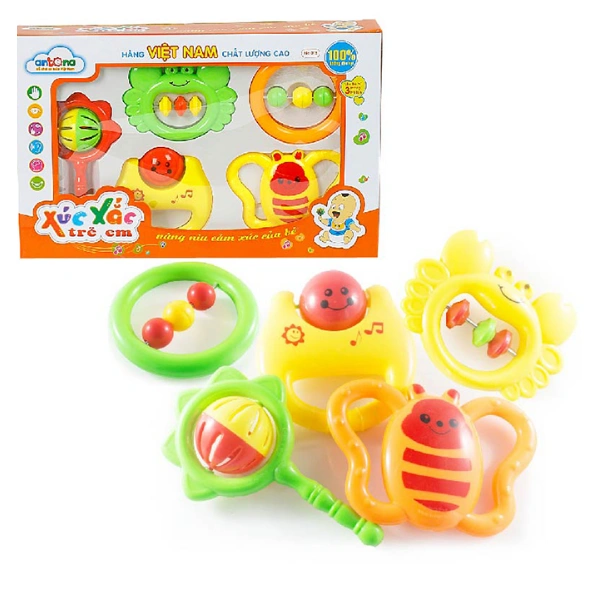 Đồ chơi xúc xắc hộp Antona (5 cái) - Màu ngẫu nhiên 1