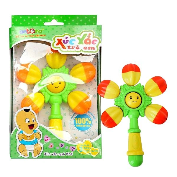 Đồ chơi xúc xắc quả khế Antona - Màu ngẫu nhiên 1