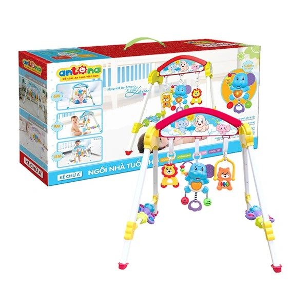 Đồ chơi kệ chữ A ngôi nhà tuổi thơ Antona - Màu ngẫu nhiên 1