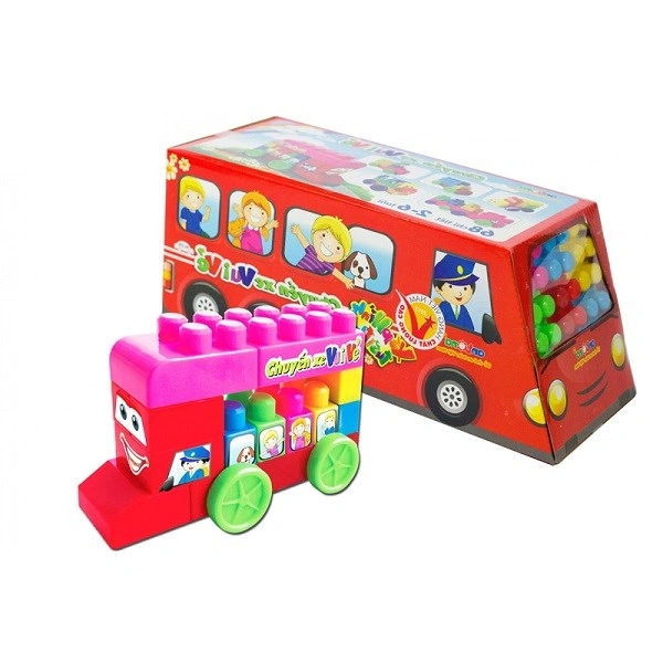 Đồ chơi lắp ráp chuyến xe vui vẻ Antona (68 chi tiết) 1