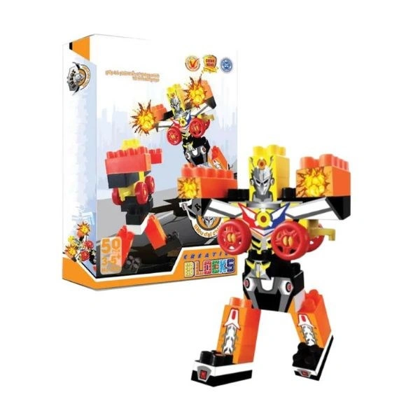 Đồ chơi xếp hình robot siêu đại chiến Antona (50 chi tiết) 1