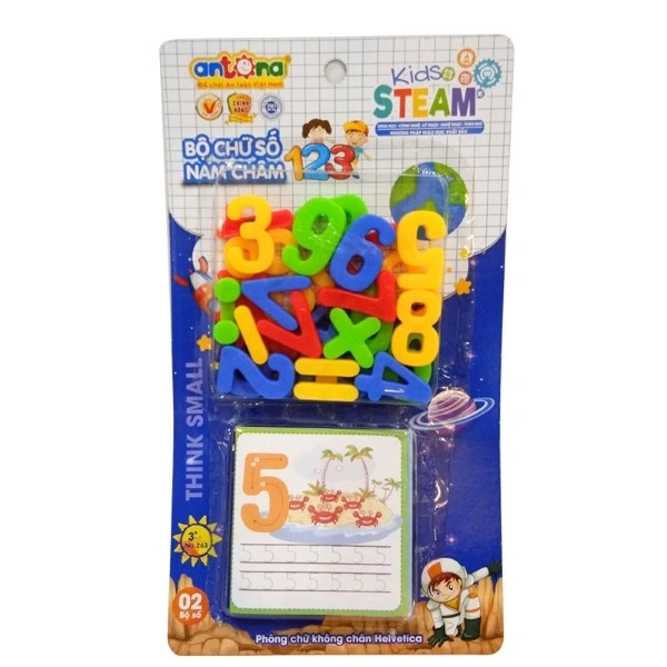 Bộ chữ số nam châm 123 Antona 1