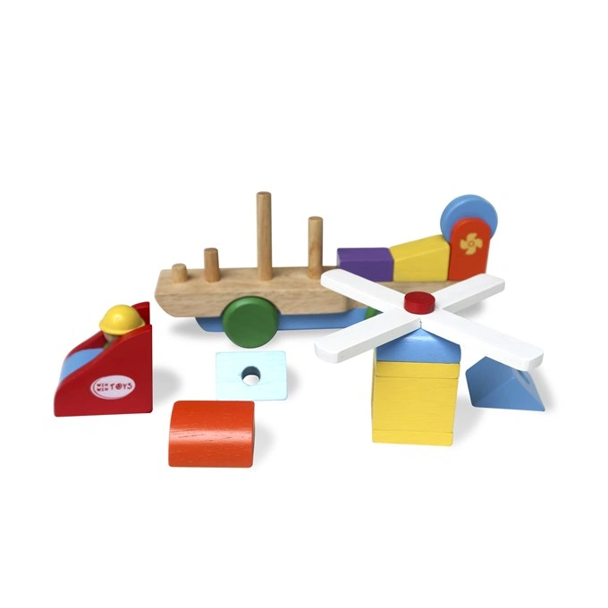 Đồ chơi lắp ráp trực thăng Winwintoys 65262 (9 chi tiết) 2